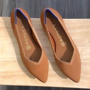 Unboxed - NWT- Rothy's The Point - Fawn - US 7.5 - vegan and washable